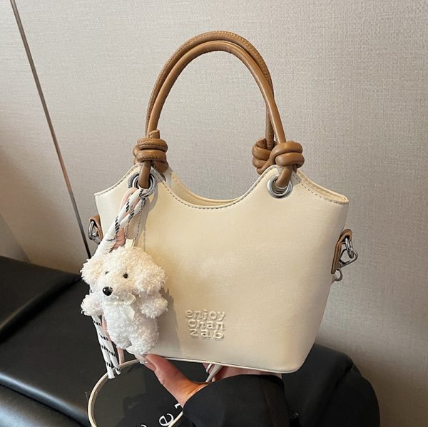 Versatile Crossbody Handbag for Women, Stylish Small Bag with High-End Feel, Casual Letter Design, Perfect for Everyday Use