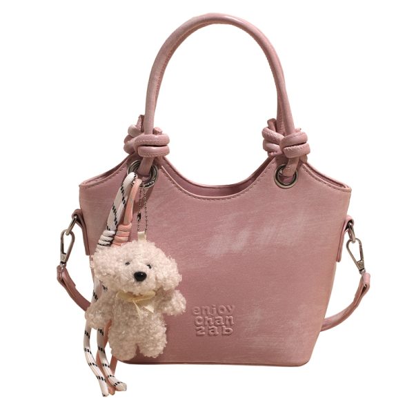 Versatile Crossbody Handbag for Women, Stylish Small Bag with High-End Feel, Casual Letter Design, Perfect for Everyday Use