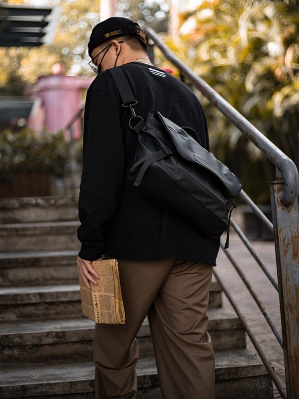 Versatile Sports Crossbody Bag for Men - Casual Commuting Shoulder Sling Bag for Cycling - Spring 2025 Trendy Design