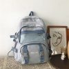 Versatile Women's Large Capacity Lightweight Double Shoulder Backpack for School, Sports, Travel - Stylish & Functional Design