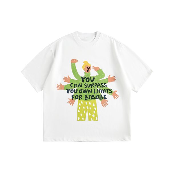 Vintage American Graphic Print Short Sleeve T-Shirt for Women - Trendy Summer Style, 90s Inspired Fashion Top