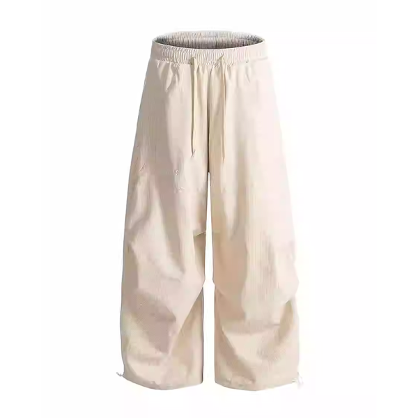 Vintage American-Style Striped Wide-Leg Work Pants for Women - Draped Loose Jazz Dance Casual Trousers, 2025 Fashion Trend