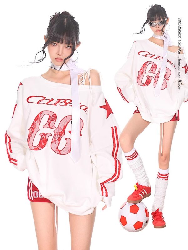 Vintage-Inspired American Sports Jersey - Retro Athletic Top for Casual Wear, 90s Style, Unisex Sports Fashion