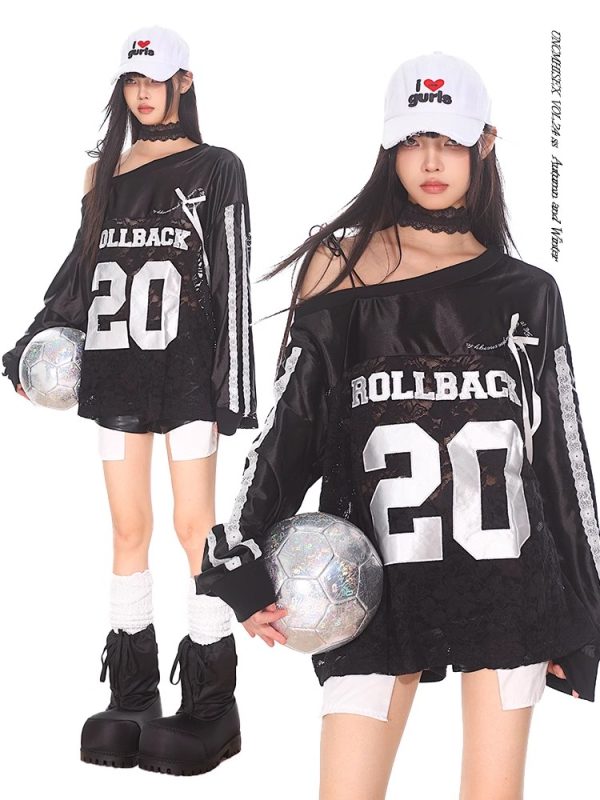 Vintage-Inspired American Sports Jersey - Retro Athletic Top for Casual Wear, 90s Style, Unisex Sports Fashion