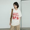 Vintage Punk Printed Short-Sleeve T-Shirt for Men and Women - Casual Loose Summer Tee, 90s Style
