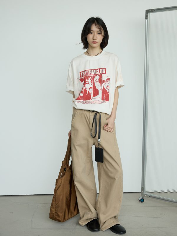 Vintage Punk Printed Short-Sleeve T-Shirt for Men and Women - Casual Loose Summer Tee, 90s Style