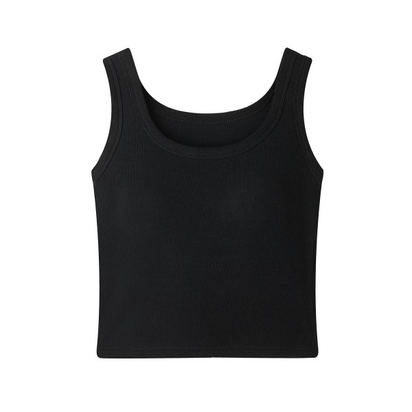 Wide Strap Tank Top with Chest Pads for Women - 2025 Spring/Summer Camisole - Perfect for Layering & Early Spring Outfits