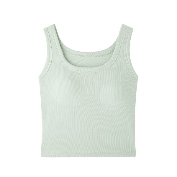 Wide Strap Tank Top with Chest Pads for Women - 2025 Spring/Summer Camisole - Perfect for Layering & Early Spring Outfits