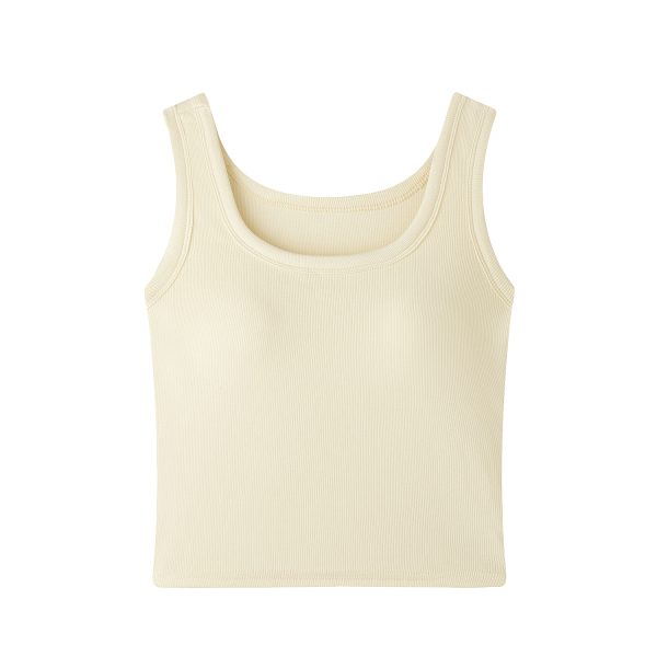 Wide Strap Tank Top with Chest Pads for Women - 2025 Spring/Summer Camisole - Perfect for Layering & Early Spring Outfits