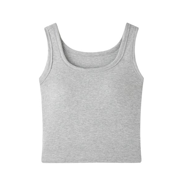 Wide Strap Tank Top with Chest Pads for Women - 2025 Spring/Summer Camisole - Perfect for Layering & Early Spring Outfits