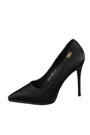 Women's 10CM Stiletto Heels - Waterproof Pointed Toe Platform Shoes for Spring & Autumn, Professional Work Style