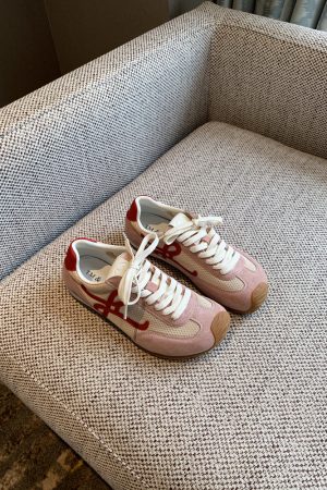 Women's 2025 Spring Summer Training Shoes - Versatile Mesh Breathable Non-Slip Casual Sports Footwear for Active Lifestyle