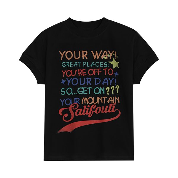 Women's American Retro Letter Print Round Neck T-Shirt - Casual Short Sleeve Summer Top - Trendy 90s Style