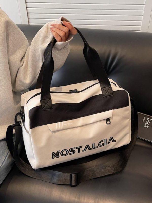 Womenâ€™s Fitness Bag with Dry Wet Separation - Versatile Sports Training, Yoga, Swimming, and Travel Luggage Bag