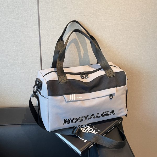 Womenâ€™s Fitness Bag with Dry Wet Separation - Versatile Sports Training, Yoga, Swimming, and Travel Luggage Bag