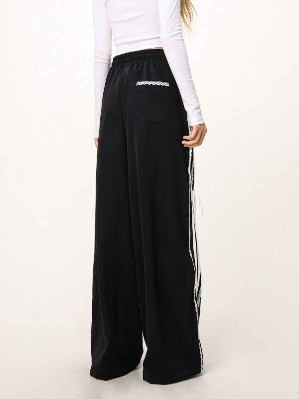 Women's Hip-Hop Casual Wide-Leg Jazz Dance Pants - Loose Fit Street Style for Hot Girl Vibes