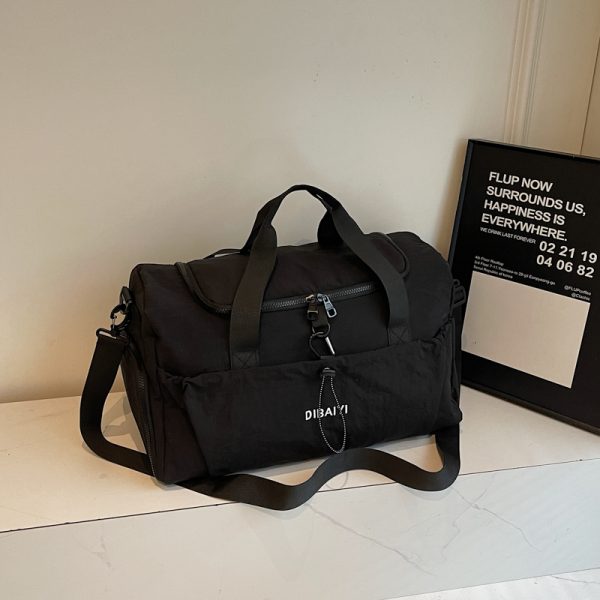 Women's Large Capacity Travel Sports Gym Bag - Lightweight Portable Hand-Held Shoulder Crossbody Luggage