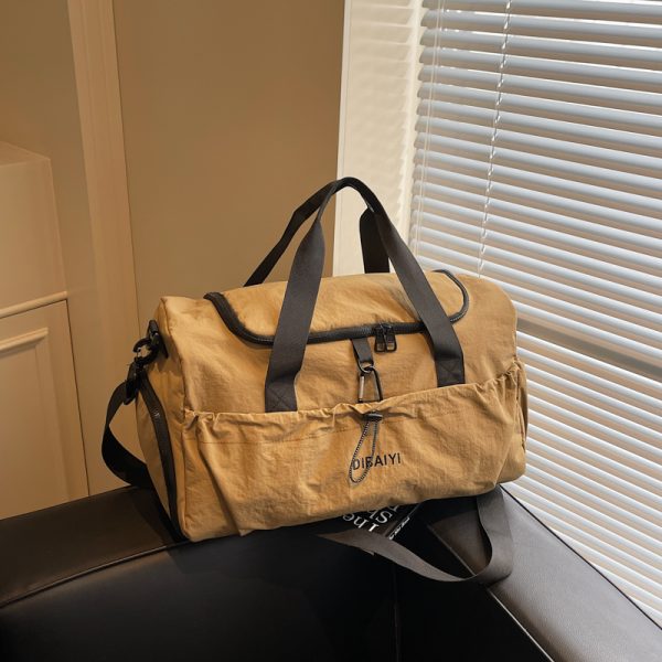 Women's Large Capacity Travel Sports Gym Bag - Lightweight Portable Hand-Held Shoulder Crossbody Luggage