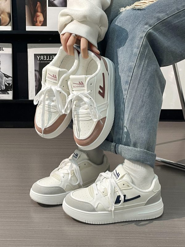 Women's Little White Sneakers - 2025 Spring/Summer Korean Style Casual Shoes for Students, Versatile INS Sports Footwear