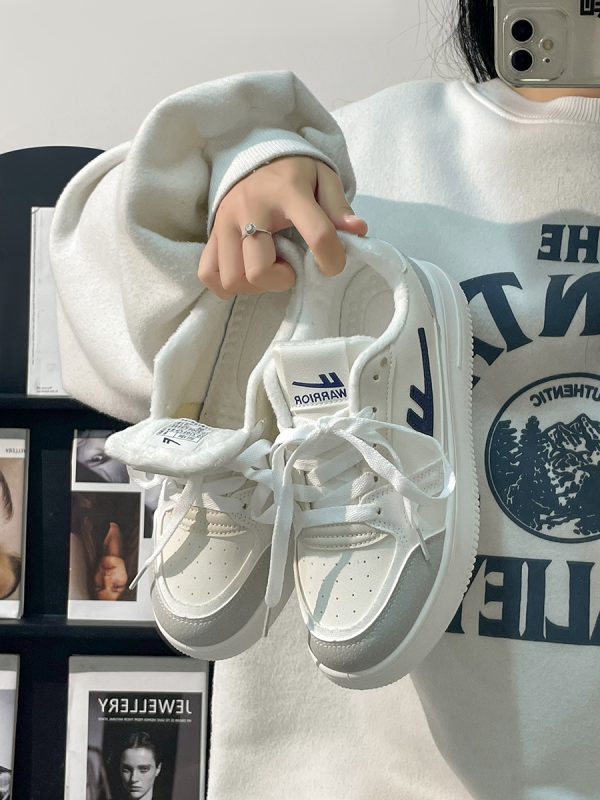 Women's Little White Sneakers - 2025 Spring/Summer Korean Style Casual Shoes for Students, Versatile INS Sports Footwear