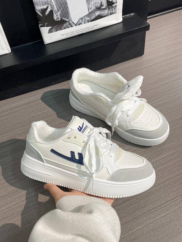 Women's Little White Sneakers - 2025 Spring/Summer Korean Style Casual Shoes for Students, Versatile INS Sports Footwear