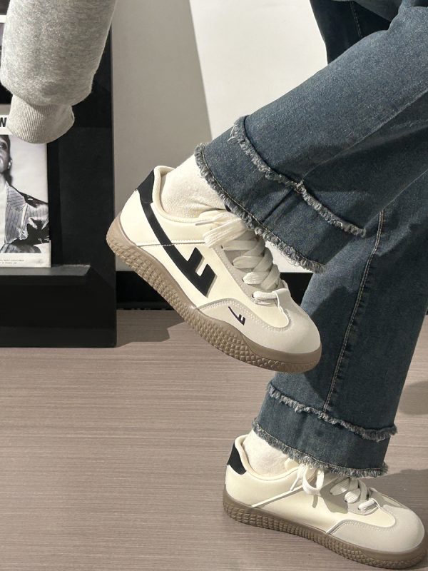Women's Soft-Soled White Sneakers - Trendy Mesh Breathable Board Shoes for Summer 2025, Korean Style, Ins Fashion