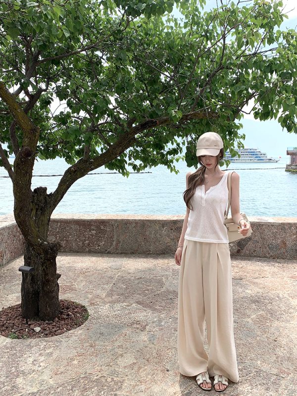 Women's Summer Linen Duckbill Hat - Breathable Octagonal Design for Sun Protection - Versatile Yuppie Old Money Style