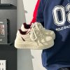 Women's Thick-Soled White Shoes, Breathable Retro Korean Style Big Toe Design, Height-Increasing Versatile Bread Shoes