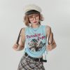 Women's Vintage American Design Small Cami Top - Sweet and Spicy Summer Style